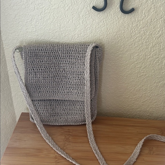 Sag Harbor Bundle Tan Knit Cardigan and Bag Set - Picture 4 of 10